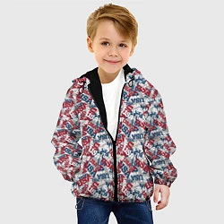 Куртка с капюшоном детская USA, цвет: 3D-черный — фото 2