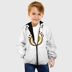 Куртка с капюшоном детская Дух Лета, цвет: 3D-черный — фото 2