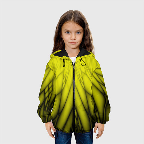 Детская куртка Абстракция 535 / 3D-Черный – фото 3