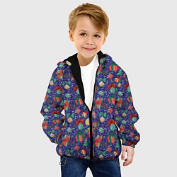 Куртка с капюшоном детская Игрушки и Подарки, цвет: 3D-черный — фото 2