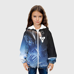 Куртка с капюшоном детская DESTINY 2 ЛЕДЯНОЙ МАРС ТАЙНЫЙ ГЕРОЙ, цвет: 3D-белый — фото 2