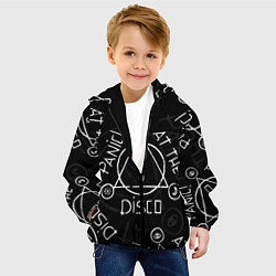 Куртка с капюшоном детская Panic! At the Disco - Pray For The Wicked, цвет: 3D-черный — фото 2