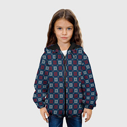 Куртка с капюшоном детская Свитер Алатырь, цвет: 3D-черный — фото 2