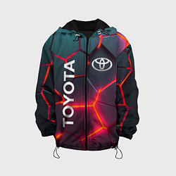 Детская куртка TOYOTA 3D NEON ТОЙОТА 3Д ПЛИТЫ НЕОН