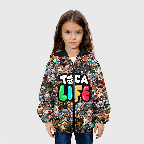 Детская куртка Toca Life / 3D-Черный – фото 3
