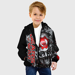 Куртка с капюшоном детская Gears of War Gears 5, цвет: 3D-черный — фото 2