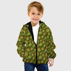 Куртка с капюшоном детская КоронаВирус камуфляж, цвет: 3D-черный — фото 2