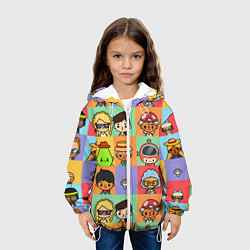 Куртка с капюшоном детская TOCA BOCA WORLD HERO, цвет: 3D-белый — фото 2