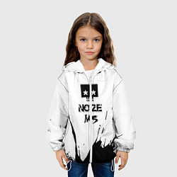 Куртка с капюшоном детская Noize MC Нойз МС 1, цвет: 3D-белый — фото 2