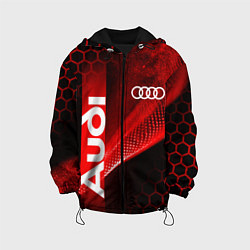 Детская куртка AUDI АУДИ SPORT СПОРТ RED AND BLACK