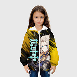 Куртка с капюшоном детская АЛЬБЕДО ПРИНЦ МЕЛА 2 3, цвет: 3D-белый — фото 2