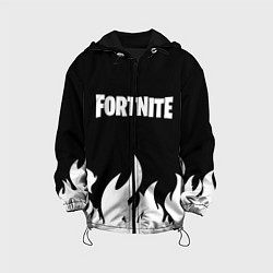Куртка с капюшоном детская Fortnite Огонь, цвет: 3D-черный