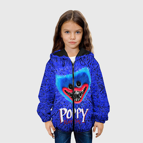 Детская куртка Хагги Вагги - Поппи Плейтайм / 3D-Черный – фото 3