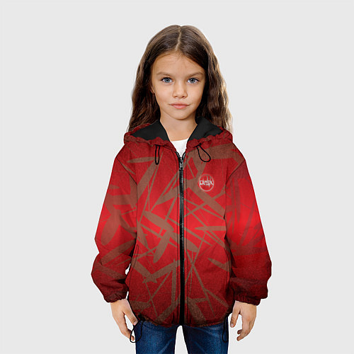 Детская куртка Бардак Red-Gold Theme / 3D-Черный – фото 3