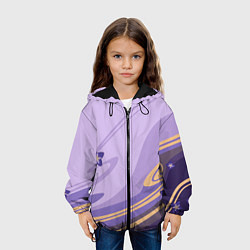 Куртка с капюшоном детская БААЛ СЁГУН РАЙДЕН, цвет: 3D-черный — фото 2