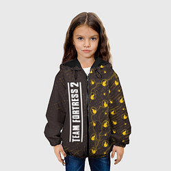 Куртка с капюшоном детская ТИМ ФОРТРЕСС 2 - PYRO Молнии, цвет: 3D-черный — фото 2