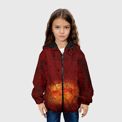 Детская куртка Взрыв на Марсе / 3D-Черный – фото 3