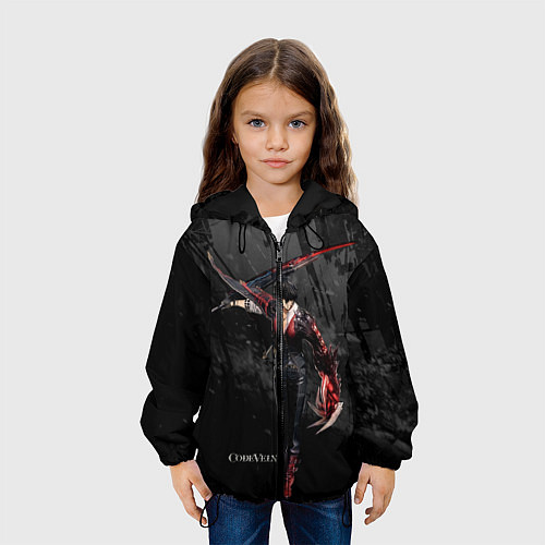 Детская куртка Луи Амамия Code Vein / 3D-Черный – фото 3