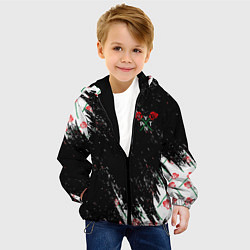 Куртка с капюшоном детская Payton Moormeie Rose, цвет: 3D-черный — фото 2
