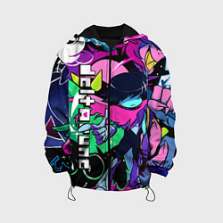 Куртка с капюшоном детская Deltarune Дельта Руна, цвет: 3D-черный