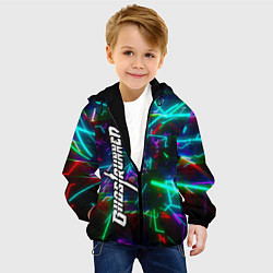 Куртка с капюшоном детская Ghostrunner Logo, цвет: 3D-черный — фото 2
