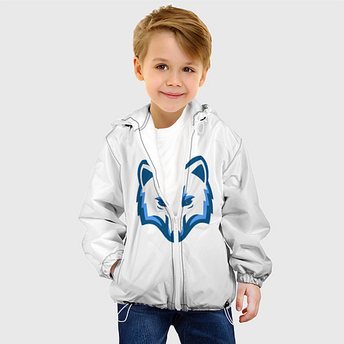 Детская куртка Полярный лис / 3D-Белый – фото 4