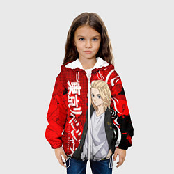 Куртка с капюшоном детская MIKEY SANO МАЙКИ САНО, цвет: 3D-белый — фото 2