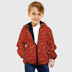 Куртка с капюшоном детская Праздник 23 Февраля и День Победы 9 Мая, цвет: 3D-черный — фото 2