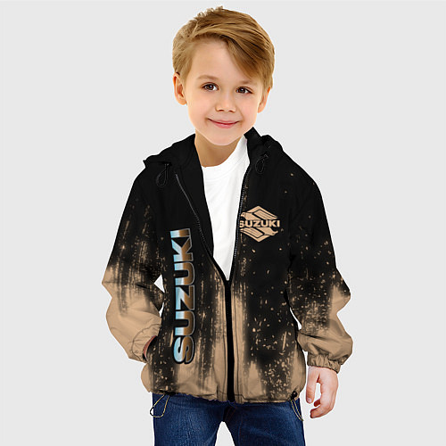 Детская куртка SUZUKI Яркий / 3D-Черный – фото 4