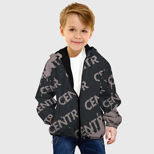 Детская куртка CENTR Брызги / 3D-Черный – фото 4