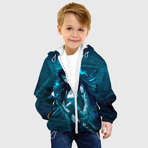 Детская куртка Джесси BRAWL STARS реалистичная / 3D-Белый – фото 4