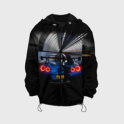Куртка с капюшоном детская Форза Хорайзен Гонки Forza GTR Nissan, цвет: 3D-черный
