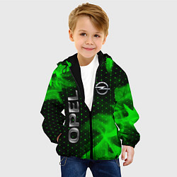 Куртка с капюшоном детская ОПЕЛЬ Огонь, цвет: 3D-черный — фото 2