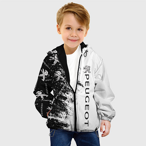 Детская куртка Peugeot Распылитель / 3D-Черный – фото 4