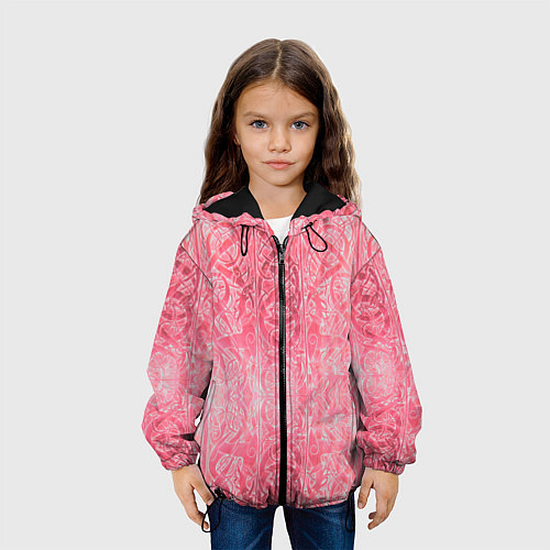 Детская куртка Скандинавские узорыДраконы / 3D-Черный – фото 3