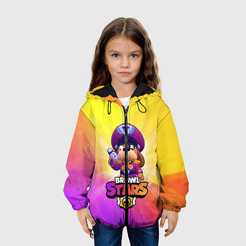 Детская куртка General Gavs Brawl Stars Game / 3D-Черный – фото 3