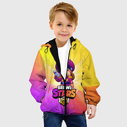 Куртка с капюшоном детская General Gavs Brawl Stars Game, цвет: 3D-черный — фото 2