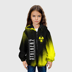Куртка с капюшоном детская STALKER 2 Череп Радиация, цвет: 3D-черный — фото 2