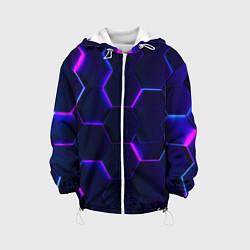 Детская куртка Соты - неон