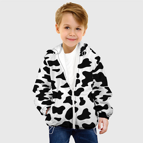 Детская куртка Военные камуфляжи / 3D-Белый – фото 4