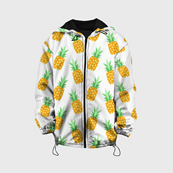 Детская куртка Поле ананасов