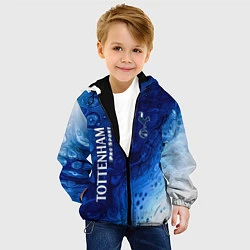 Куртка с капюшоном детская ТОТТЕНХЭМ Pro Sport - Разводы, цвет: 3D-черный — фото 2