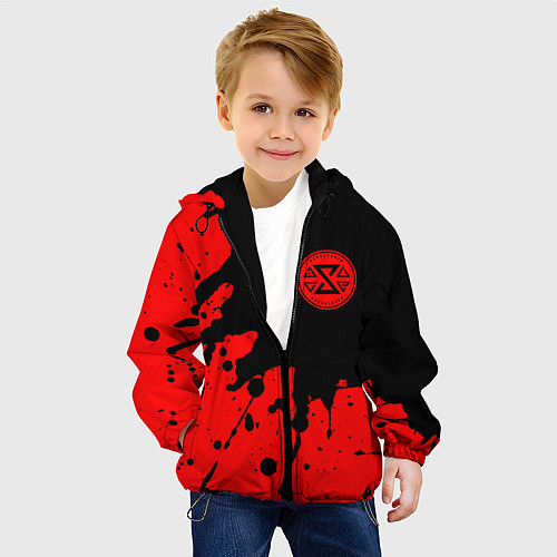 Детская куртка THE WITCHER 3 Краска / 3D-Черный – фото 4