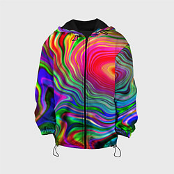Детская куртка Expressive pattern Neon