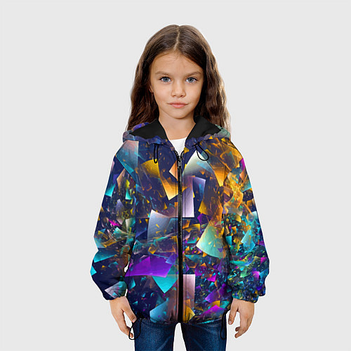 Детская куртка Expressive pattern Vanguard / 3D-Черный – фото 3