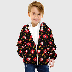 Куртка с капюшоном детская 9 МАЯ ДЕНЬ ПОБЕДЫ, цвет: 3D-белый — фото 2