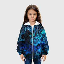 Куртка с капюшоном детская Fashion pattern 2078, цвет: 3D-белый — фото 2