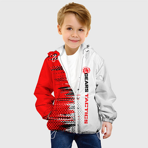 Детская куртка GEARS TACTICS texture / 3D-Белый – фото 4