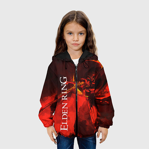 Детская куртка MALENIA - ELDEN RING ЕЛДЕН РИНГ / 3D-Черный – фото 3