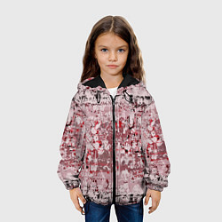 Куртка с капюшоном детская ИЛЛЮЗИЯ ЦВЕТА, цвет: 3D-черный — фото 2